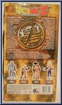 Krillin from Dragon Ball Z - Movie Collection - Tubed Packaging manufactured by Irwin Toys [Back]