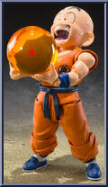 Krillin (Son of Goku's Old Friend) from Dragon Ball Z - S.H. Figuarts - Basic Series manufactured by Bandai [Loose]