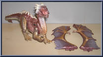Draco from Dragonheart - Dragons manufactured by Kenner [Loose]