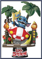 Stitch Racing Car Action Figure