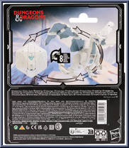 White Dragon from Dungeons & Dragons - Dicelings manufactured by Hasbro [Back]