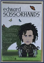 Edward (White Shirt) from Edward Scissorhands - Blind Boxed - I'm Not Finished manufactured by Titan Merchandise [Back]