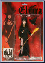 Elvira Witch Variant (with Broom) Action Figure