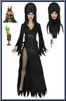 Elvira from Elvira Mistress of the Dark - Clothed Retro manufactured by Neca [Loose]