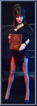 Elvira (Commando) from Elvira Mistress of the Dark - Clothed Retro manufactured by Neca [Loose]