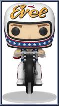 Evel Knievel on Motorcycle from Evel Knievel - Pop! Rides manufactured by Funko [Loose]