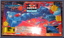 Exocarrier Resolute II (with Mini E-Frames) from Exosquad - Space E-Frames manufactured by Playmates [Front]