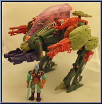 Marsala (with Rapid Assault E-Frame) from Exosquad - Light Attack E-Frames manufactured by Playmates [Loose]