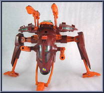 Thrax (with NeoFighter Space E-Frame) from Exosquad - Space E-Frames manufactured by Playmates [Loose]