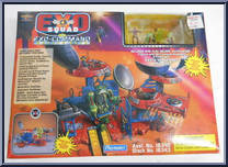 Alec DeLeon / Phaeton (with Vesta Space Port Battleset) from Exosquad - Mini Exo-Command Battle Sets manufactured by Playmates [Front]