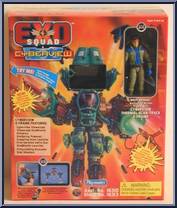 Wolf Bronski (with Cyberview Thermal Scan-Track E-Frame) from Exosquad - Cyberview E-Frames manufactured by Playmates [Front]
