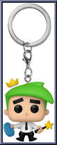 Cosmo (Philip the Nickel) from Fairly OddParents - Pop! Keychains manufactured by Funko [Loose]