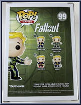 Adamantium Skeleton (Vault Boy) from Fallout - Pop! Vinyl Figures manufactured by Funko [Back]