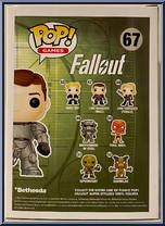 Power Armor (Unmasked) (Male) from Fallout - Pop! Vinyl Figures manufactured by Funko [Back]