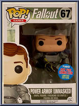 Power Armor (Unmasked) (Male) from Fallout - Pop! Vinyl Figures manufactured by Funko [Front]