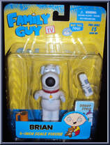 Brian from Family Guy - Classics - Series 1 manufactured by Mezco [Front]