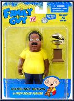 Cleveland Brown from Family Guy - Classics - Series 2 manufactured by Mezco [Front]