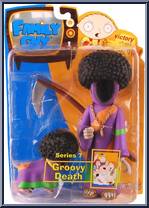 Groovy Death from Family Guy - Series 7 manufactured by Mezco [Front]