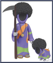Groovy Death from Family Guy - Series 7 manufactured by Mezco [Loose]