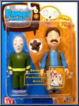Performance Artist from Family Guy - Series 7 manufactured by Mezco [Front]