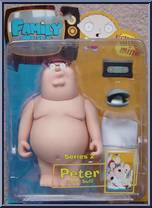 Peter in the Buff from Family Guy - Series 2 manufactured by Mezco [Front]