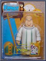 Pope from Family Guy - Series 3 manufactured by Mezco [Front]
