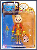 Quagmire (Orange Bathrobe) from Family Guy - Series 8 manufactured by Mezco [Front]