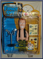 Salesman from Family Guy - Series 5 manufactured by Mezco [Front]