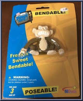 Evil Monkey from Family Guy - Bendables manufactured by NJ Croce [Front]