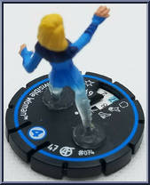 Invisible Woman (Blue) from Fantastic Forces HeroClix - Basic Series manufactured by WizKids [Loose]