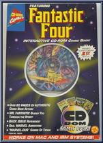 Interactive CD-ROM Comic Book from Fantastic Four - Various manufactured by Toy Biz [Front]