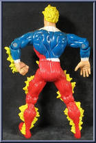 Human Torch (Johnny Storm) from Fantastic Four - Series 4 manufactured by Toy Biz [Loose]