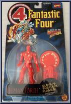 Human Torch (Glow in Dark) from Fantastic Four - Series 2 manufactured by Toy Biz [Front]