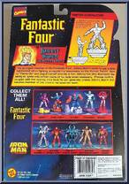 Human Torch (Johnny Storm) from Fantastic Four - Series 4 manufactured by Toy Biz [Back]