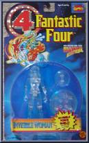Invisible Woman (Clear) from Fantastic Four - Series 2 manufactured by Toy Biz [Front]