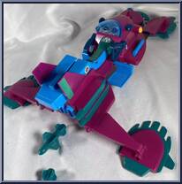 Thing's Sky Cycle from Fantastic Four - Vehicles manufactured by Toy Biz [Loose]