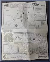 Thing's Sky Cycle from Fantastic Four - Vehicles manufactured by Toy Biz [Instructions]
