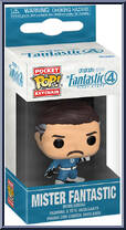 Human Torch from Fantastic Four: First Steps - Pop! Keychains manufactured by Funko [Front]