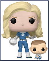 Invisible Woman & Franklin Action Figure