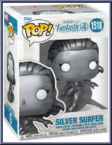 Silver Surfer from Fantastic Four: First Steps - Pop! Vinyl Figures manufactured by Funko [Front]