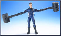 Mr. Fantastic (360 Tornado Punching Action) from Fantastic Four - Movie - Series 6 manufactured by Toy Biz [Loose]