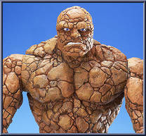 Thing from Fantastic Four - Movie - Electronic Tuff Talkin' manufactured by Toy Biz [Loose]