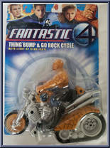 Thing Rock Cycle from Fantastic Four - Movie - Motorized Bump 'N Go manufactured by Toy Biz [Front]