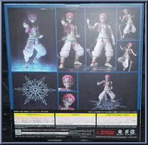 Akaza from Figma - Demon Slayer manufactured by Max Factory [Back]