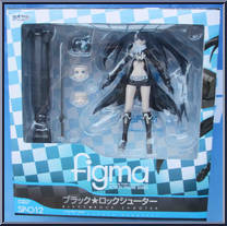 Black Rock Shooter from Figma - Black Rock Shooter manufactured by Max Factory [Front]