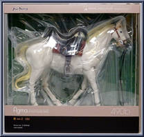 Horse (Version 2) (White) from Figma - Animals manufactured by Max Factory [Front]