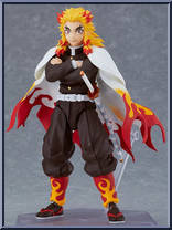 Kyojuro Rengoku from Figma - Demon Slayer: Kimetsu no Yaiba manufactured by Max Factory [Loose]