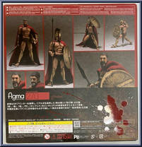 Leonidas from Figma - 300 manufactured by Max Factory [Back]