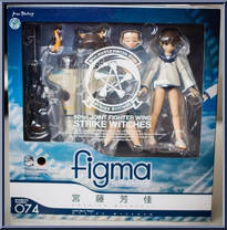 Miyafuji Yoshika from Figma - Strike Witches manufactured by Max Factory [Front]