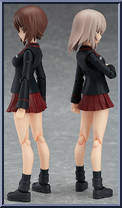 Nishizumi Maho & Itsumi Erika Set from Figma - Girls und Panzer manufactured by Max Factory [Loose]